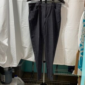 Up Gray Checkered Trousers. Never worn.